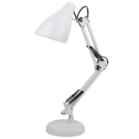 Лампа настольная ЭРА N 123-Е27-40W-W белый