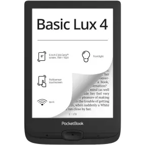 Электронная книга POCKET BOOK 618 Basic Lux 4 (PB618-P-CIS) (Black)