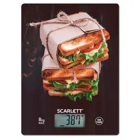 Кухонные весы SCARLETT SC KS57P56 (сэндвич)