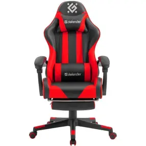 Игровое кресло DEFENDER Rock (black-red)