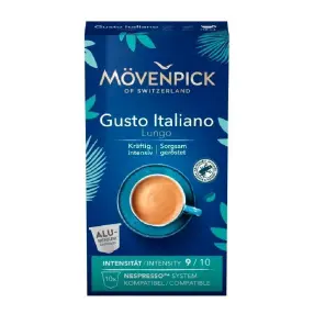Капсулы для кофемашины Nespresso Movenpick Gusto Italiano Green Cap 10 капсул