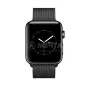 Смарт часы APPLE Watch Series 2 38mm Space Black Stainless Steel Case with Space Black Milanese Loop Model A1757 MNPE2GK/A(0)