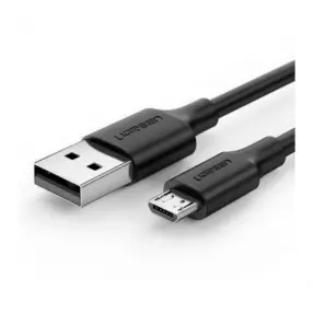 Кабель для телефона UGREEN US289 Micro USB to USB-A Male Cable 1m (black) 60136