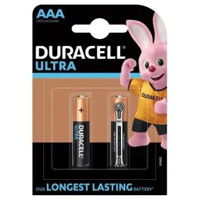 Батарейка DURACELL AAA Ultra 2шт