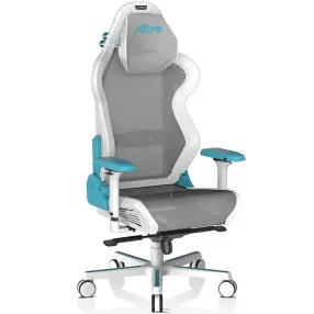 Игровое кресло DX RACER D7200 (AIR-R1S-WQ.G-B4) (white/cyan)