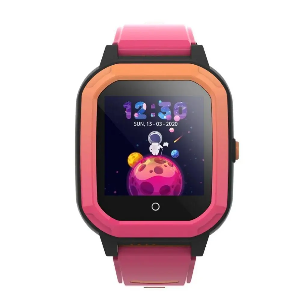 Детские смарт часы WONLEX KT-20 c видеозвонком розовые