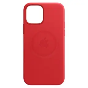 Чехол для телефона APPLE iPhone 12 Mini Leather Case with MagSafe - (PRODUCT)RED (MHK73ZM/A)(0)