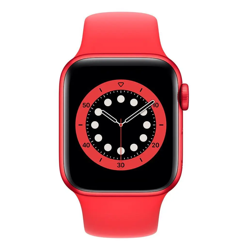 Смарт часы APPLE Watch Series 6 GPS, 40mm PRODUCT(RED) Aluminium Case with PRODUCT(RED) Sport Band (M00A3GK/A)