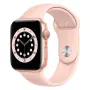Смарт часы APPLE Watch Series 6 GPS, 44mm Gold Aluminium Case with Pink Sand Sport Band (M00E3GK/A)(1)