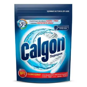 Средство CALGON (для смягчения воды и против накипи 400 г.) для стиральных машин