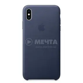Чехол для телефона APPLE iPhone XS Leather Case Midnight Blue (ZKMRWN2ZMA)(0)