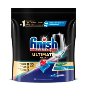Таблетки FINISH ULTIMATE 30 для посудомоечных машин