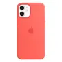 Чехол для телефона APPLE iPhone 12 Mini Silicone Case with MagSafe - Pink Citrus (MHKP3ZM/A)(0)