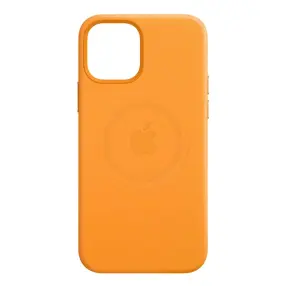 Чехол для телефона APPLE iPhone 12 PRO Max Leather Case with MagSafe - California Poppy (MHKH3ZM/A)(0)