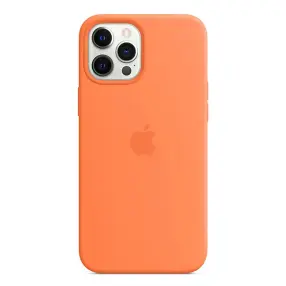 Чехол для телефона APPLE iPhone 12 PRO Max Silicone Case with MagSafe - Kumquat (MHL83ZM/A)(0)