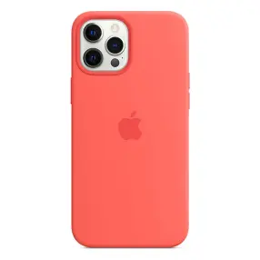 Чехол для телефона APPLE iPhone 12 PRO Max Silicone Case with MagSafe - Pink Citrus (MHL93ZM/A)(0)