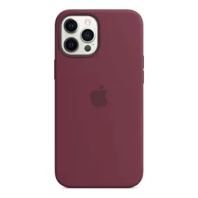 Чехол для телефона APPLE iPhone 12 PRO Max Silicone Case with MagSafe - Plum (MHLA3ZM/A)(0)