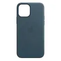 Чехол для телефона APPLE iPhone 12/12Pro Leather Case with MagSafe - Baltic Blue (MHKE3ZM/A)