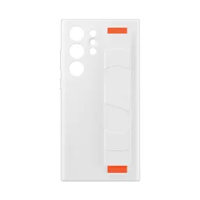 Чехол для телефона SAMSUNG S23 Ultra Silicone Grip Cover white (EF-GS918TWEGRU)