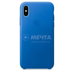 Чехол для телефона APPLE iPhone X Leather Case Electric Blue (MRGG2ZM)(0)
