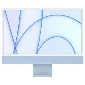 Моноблок мультимедийный APPLE iMac 24 2021 Blue (Z12W000BV) 23.5 Retina 4.5K/Apple M1 8-Core 3.2 Ghz/16/SSD256/M1 8-Core/MacOS
