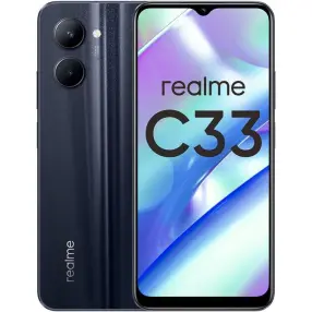 Телефон сотовый REALME C33 (4/64GB) Black