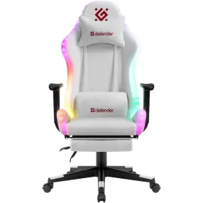 Игровое кресло DEFENDER Watcher RGB (white)