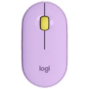 Мышка LOGITECH Pebble M350 Wireless Mouse LAVENDER LEMONADE