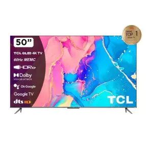 Телевизор TCL QLED 50C635 UHD Android TV