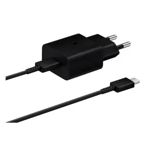 Зарядное устройство для телефонов SAMSUNG (EP-T1510XBEGRU) 15W Power Adapter (C to C Cable) Type-C black