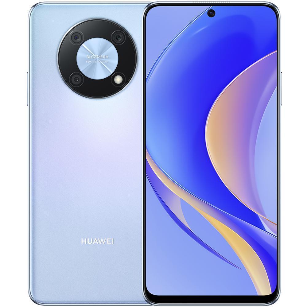 Телефон сотовый HUAWEI Nova Y90 4/128GB (Голубой кристалл) (CTR-LX1) купить  в Казахстане по выгодной цене