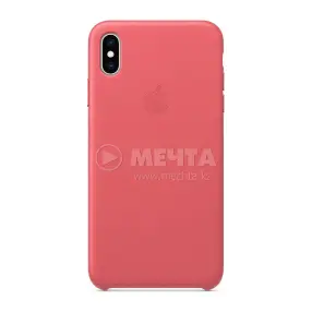 Чехол для телефона APPLE iPhone XS Max Leather Case - Peony Pink (MTEX2ZM/A)(0)