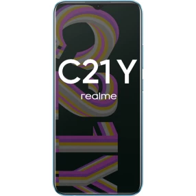 Телефон сотовый REALME C21Y (4/64GB) Blue
